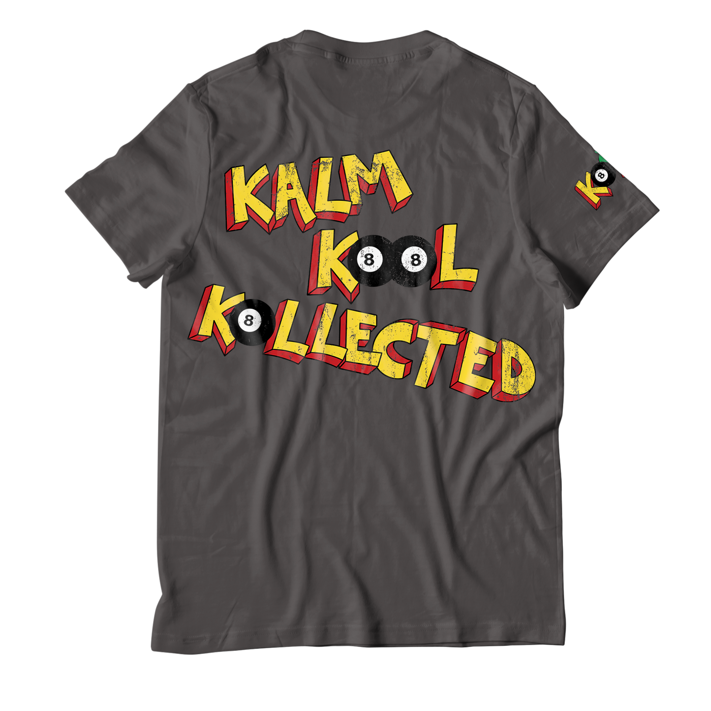 KALM KOOL KOLLECTED CHARCOAL HEAVYWEIGHT TEE