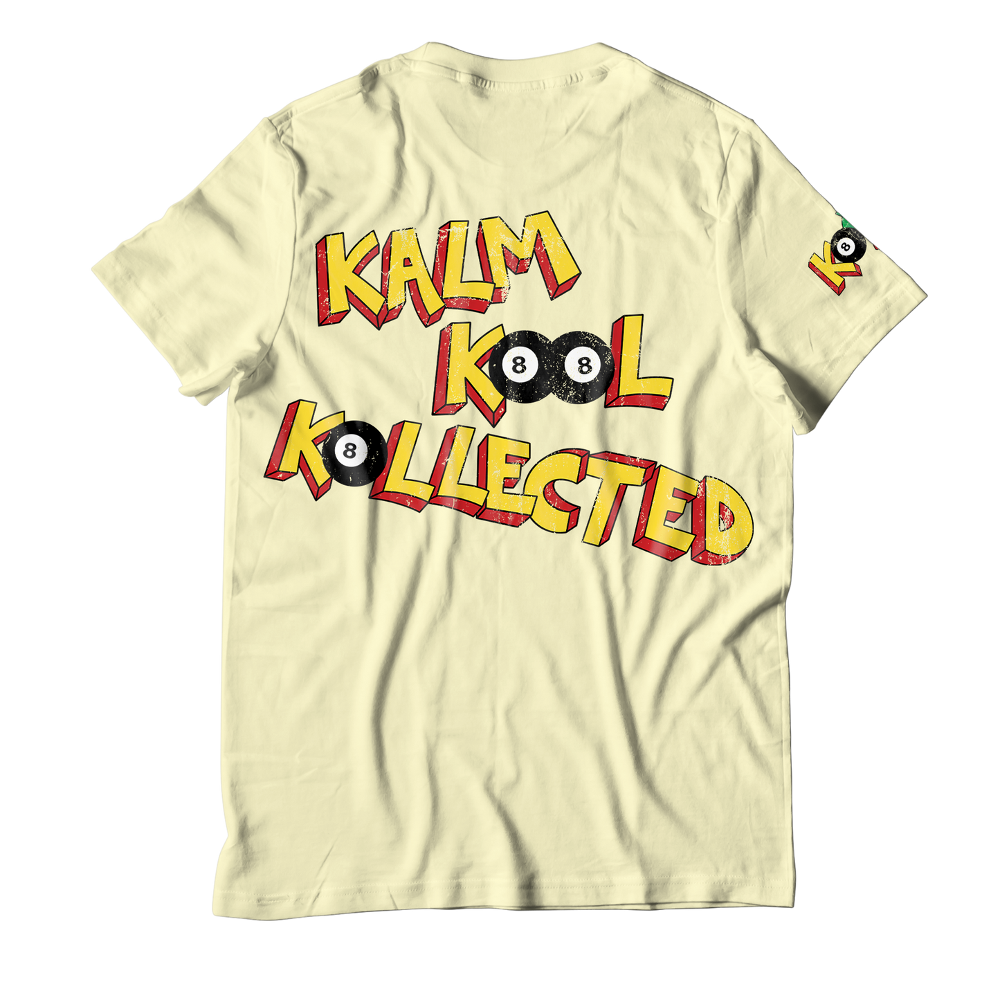 KALM KOOL KOLLECTED CREAM HEAVYWEIGHT TEE