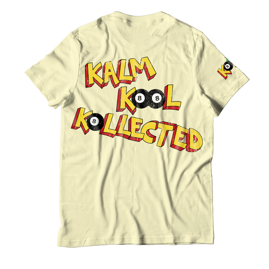 KALM KOOL KOLLECTED CREAM HEAVYWEIGHT TEE