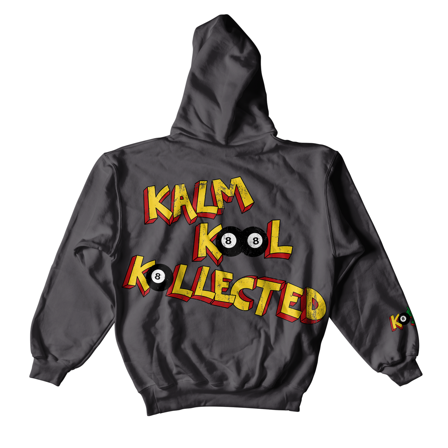 KALM KOOL KOLLECTED CHARCOAL HOODIE